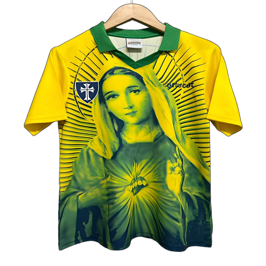 Brazil 2026 Jersey – Yellow – Virgin Mary Print