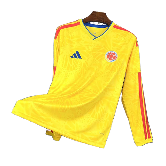 Colombia 2026 World Cup Home Jersey – Long Sleeve