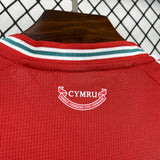 Wales 2026 Home Jersey – Green/White Chest Band
