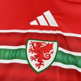 Wales 2026 Home Jersey – Green/White Chest Band