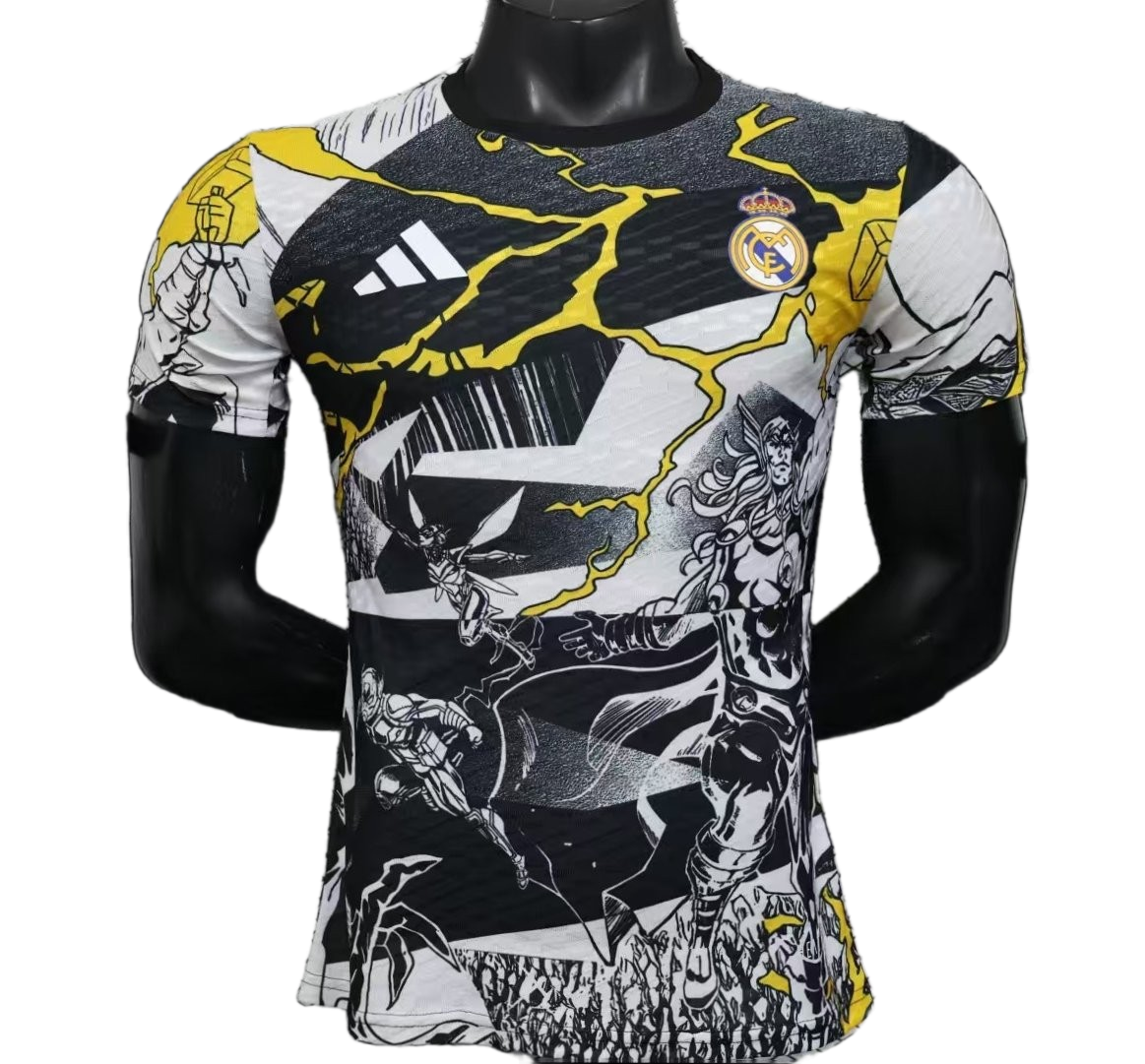 Real Madrid 2025/26 Pre – Match Training Top – Player Version – White