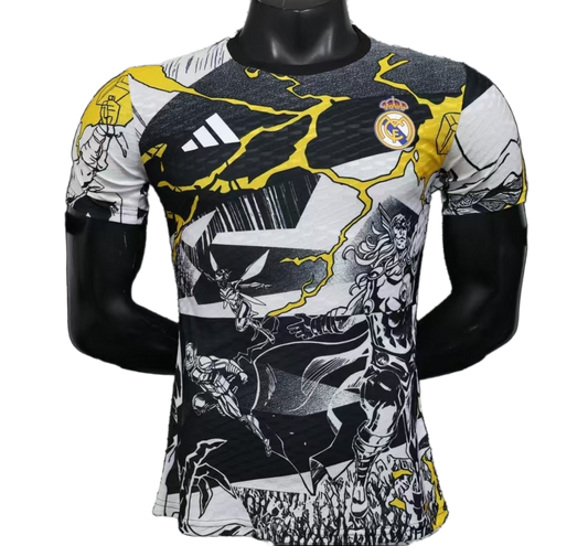Real Madrid 2025/26 Pre – Match Training Top – Player Version – White