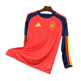 Spain 2026 World Cup Home Jersey – Long Sleeve