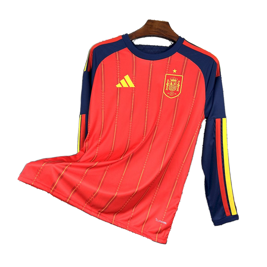 Spain 2026 World Cup Home Jersey – Long Sleeve