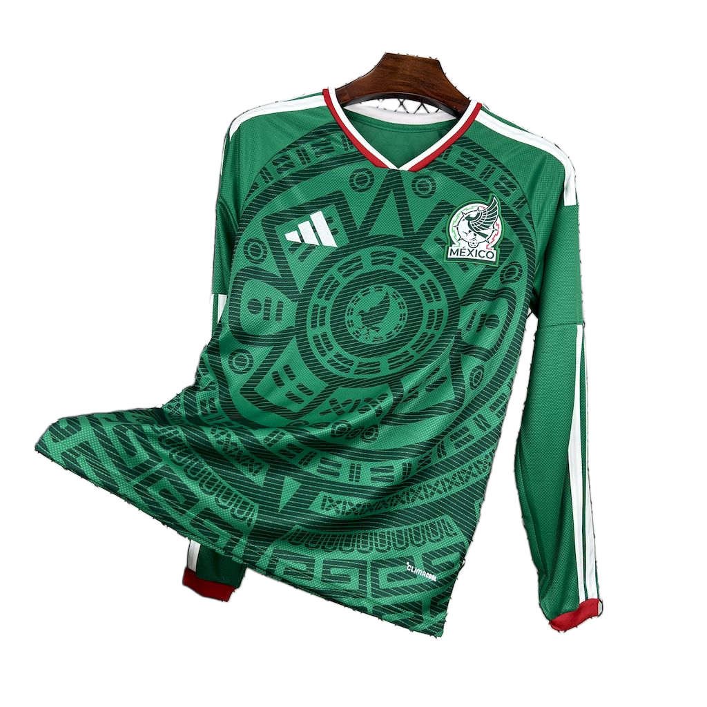 Mexico 2026 World Cup Home Jersey – Long Sleeve