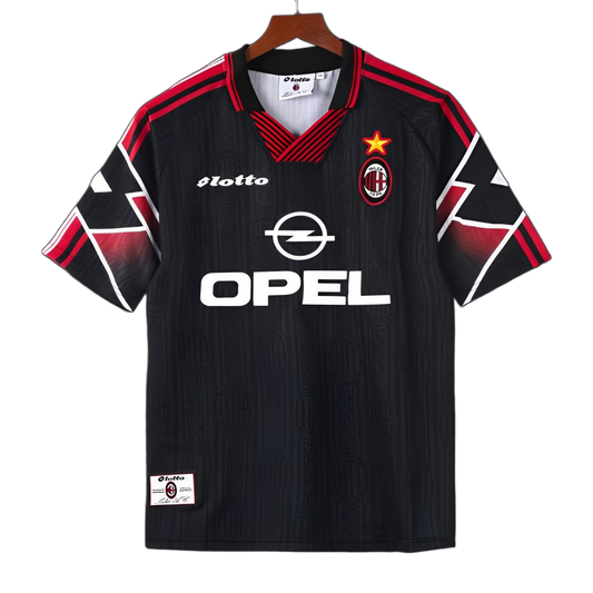 AC Milan 1997/98 Third Jersey – Retro Version – Black