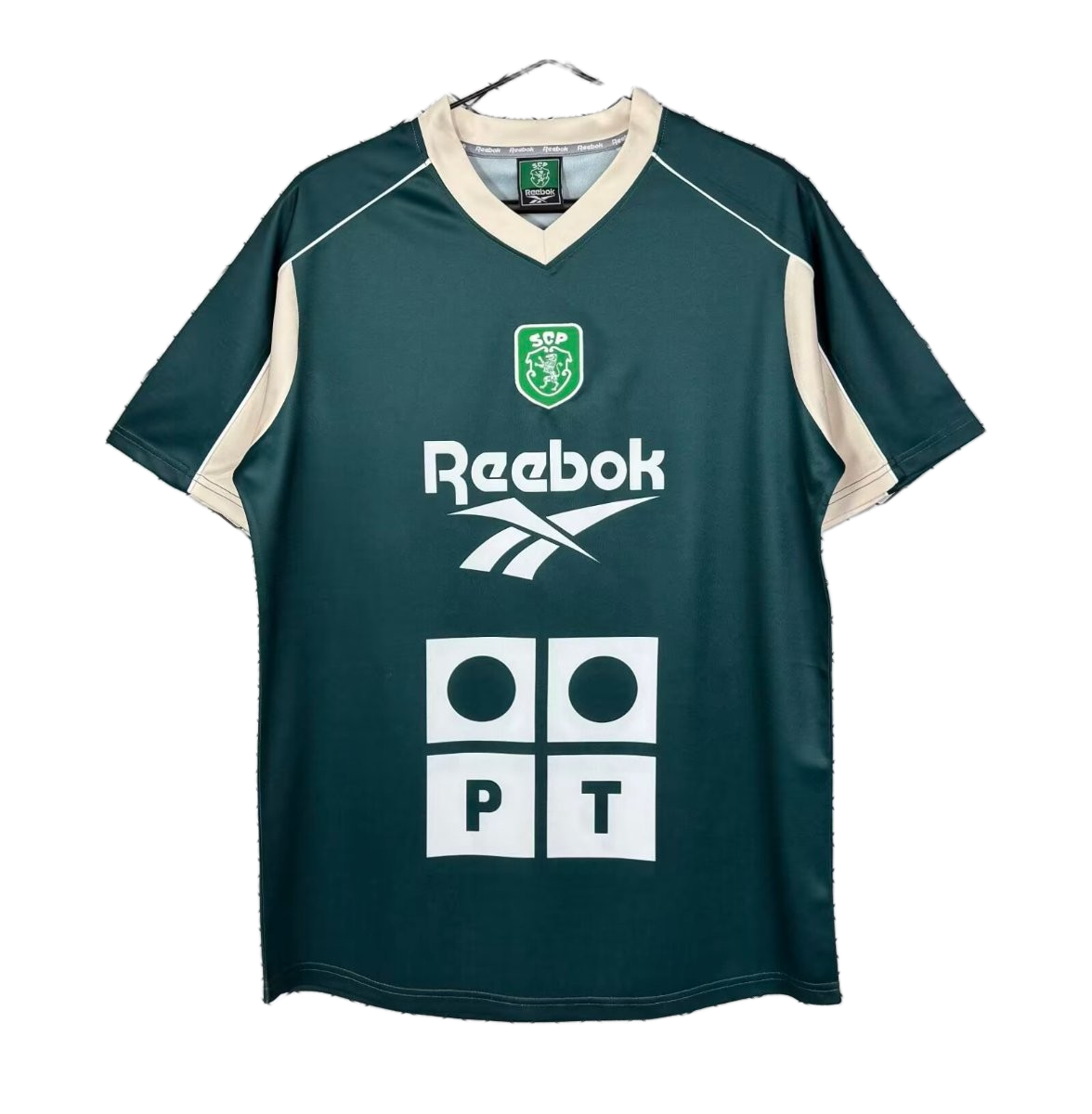 Sporting 2000/01 Training Training Top – Retro Version – Green