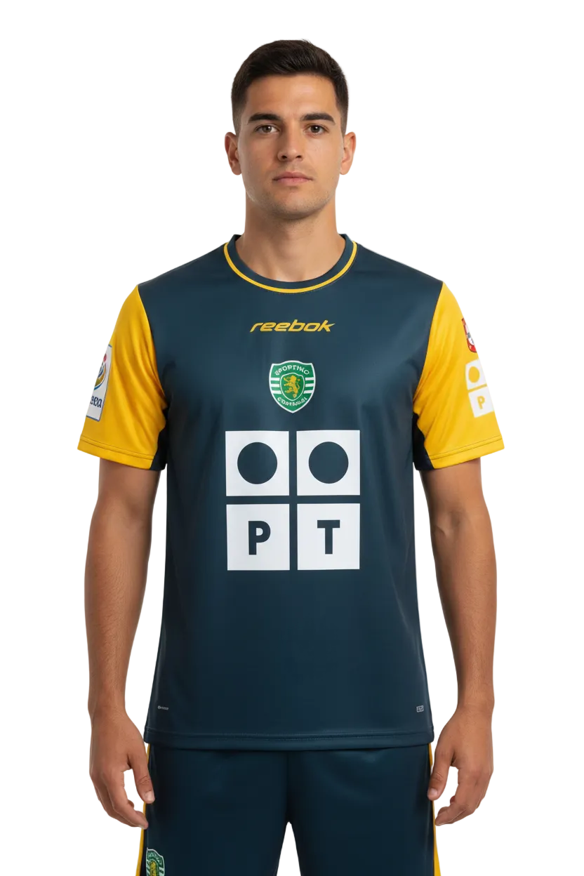 Sporting 2002/03 Training Training Top – Retro Version – Ronaldo