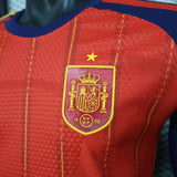 Spain 2026 Home Jersey – Player Version – Long Sleeve – Red
