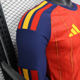Spain 2026 Home Jersey – Player Version – Long Sleeve – Red