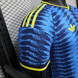 Colombia 2026 Away Jersey – Player Version – Blue – Zigzag Wave Pattern