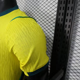 Brasil 2026 Camiseta local – Versión jugador – Amarillo