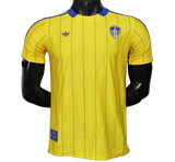 Leeds United 2025/26 Home Jersey – Player Version – Retro Version – Yellow