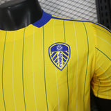 Leeds United 2025/26 Home Jersey – Player Version – Retro Version – Yellow