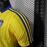Leeds United 2025/26 Home Jersey – Player Version – Retro Version – Yellow