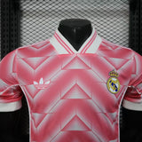 Real Madrid 1988 Third Jersey – Player Version – Pink