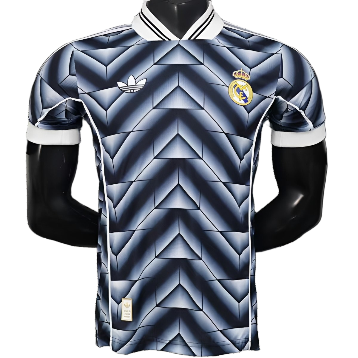 Real Madrid 1988 Third Jersey – Player Version – Blue/Navy