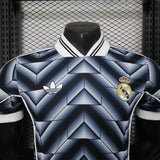Real Madrid 1988 Third Jersey – Player Version – Blue/Navy