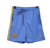 Manchester United 1990 Shorts – Player Version – Retro Version – Blue