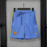 Manchester United 1990 Shorts – Player Version – Retro Version – Blue