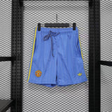 Manchester United 1990 Shorts – Player Version – Retro Version – Blue