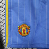 Manchester United 1990 Shorts – Player Version – Retro Version – Blue