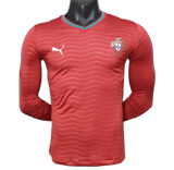 Portugal 2026 Home Jersey – Player Version – Long Sleeve – Red