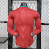 Portugal 2026 Home Jersey – Player Version – Long Sleeve – Red