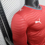 Portugal 2026 Camisola principal – Versão jogador – Manga comprida – Vermelho