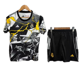 Real Madrid 2025/26 Pre – Match Kids Kit – Player Version – White