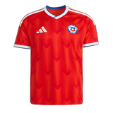 Chile 2026 Home Jersey – Red/Blue Trim