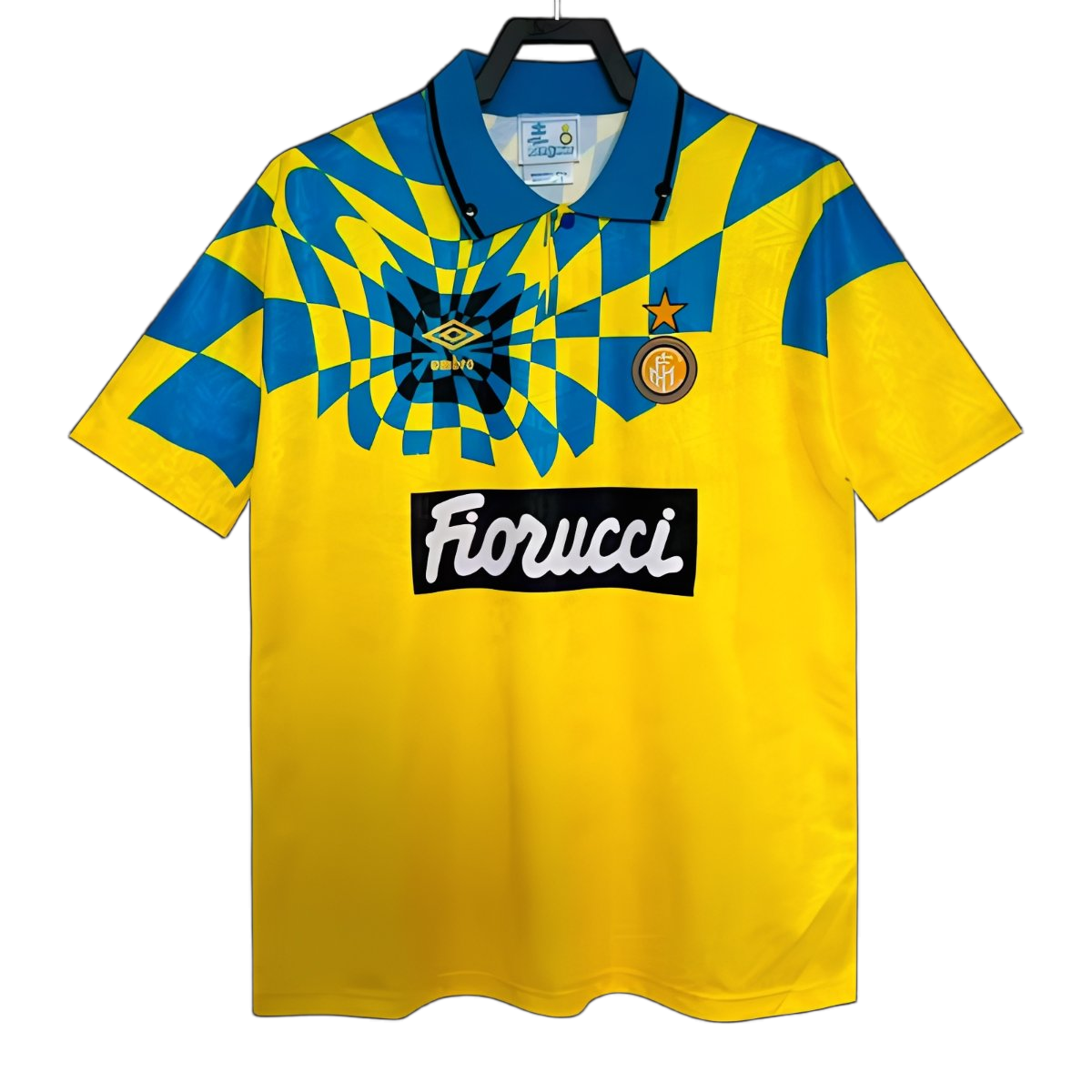 Inter Milan 1992/94 Third Jersey – Retro Version – Yellow