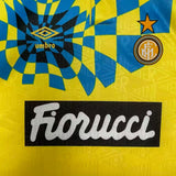 Inter Milan 1992/94 Third Jersey – Retro Version – Yellow