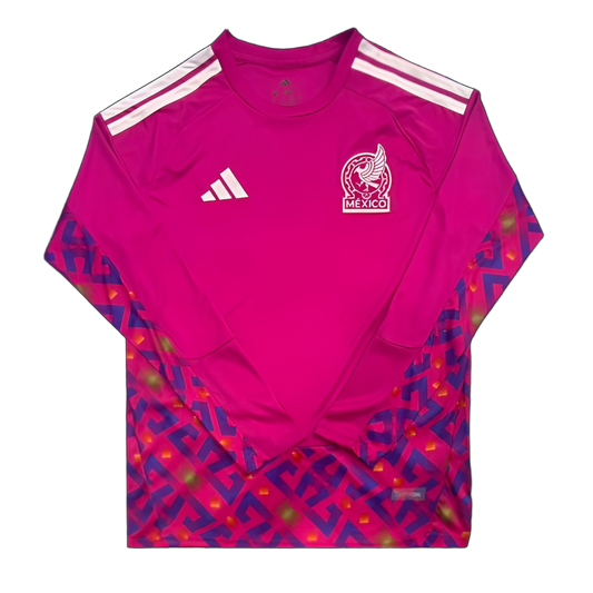 Mexico 2026 Goalkeeper Jersey – Long Sleeve – Pink