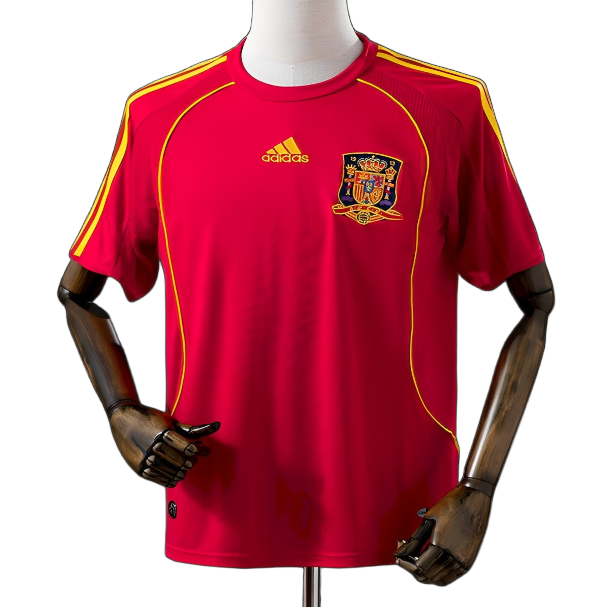 Spain 2008 Home Jersey – Retro Version