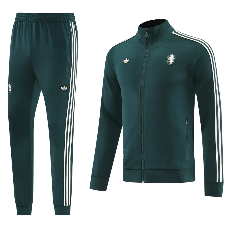 Juventus 2025/26 Training Tracksuit – Retro Version – Green