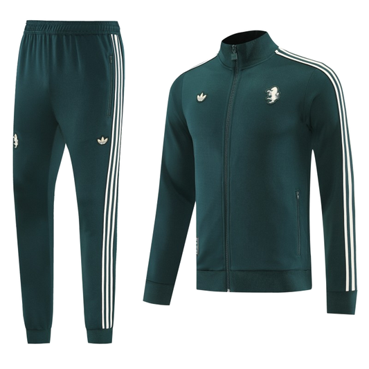 Juventus 2025/26 Training Tracksuit – Retro Version – Green
