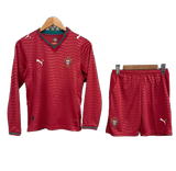 Portugal 2026 Home Kids Kit – Long Sleeve
