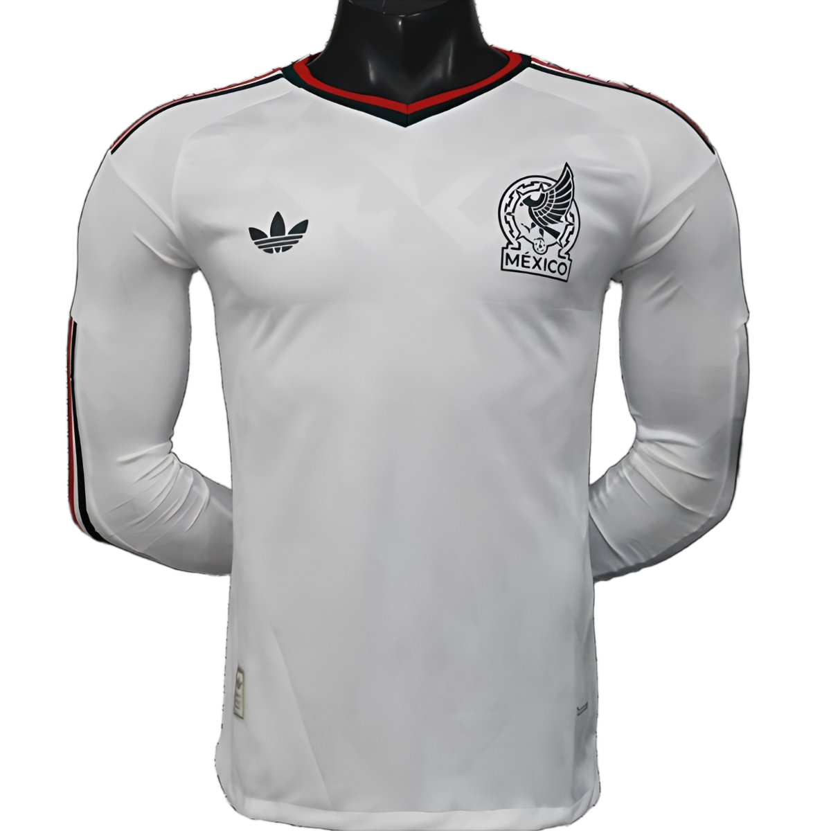 Mexico 2026 Away Jersey – Player Version – Long Sleeve – White