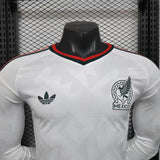 Mexico 2026 Away Jersey – Player Version – Long Sleeve – White