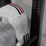 Mexico 2026 Away Jersey – Player Version – Long Sleeve – White