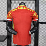 DR Congo Sky 2026 Away Jersey – Player Version – Red/Yellow – Flame