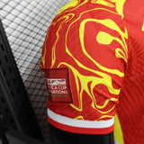 DR Congo Sky 2026 Away Jersey – Player Version – Red/Yellow – Flame