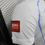 DR Congo Sky 2026 Third Jersey – Player Version – White/Blue – Geometric