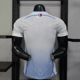 DR Congo Sky 2026 Third Jersey – Player Version – White/Blue – Geometric