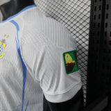 DR Congo Sky 2026 Third Jersey – Player Version – White/Blue – Geometric