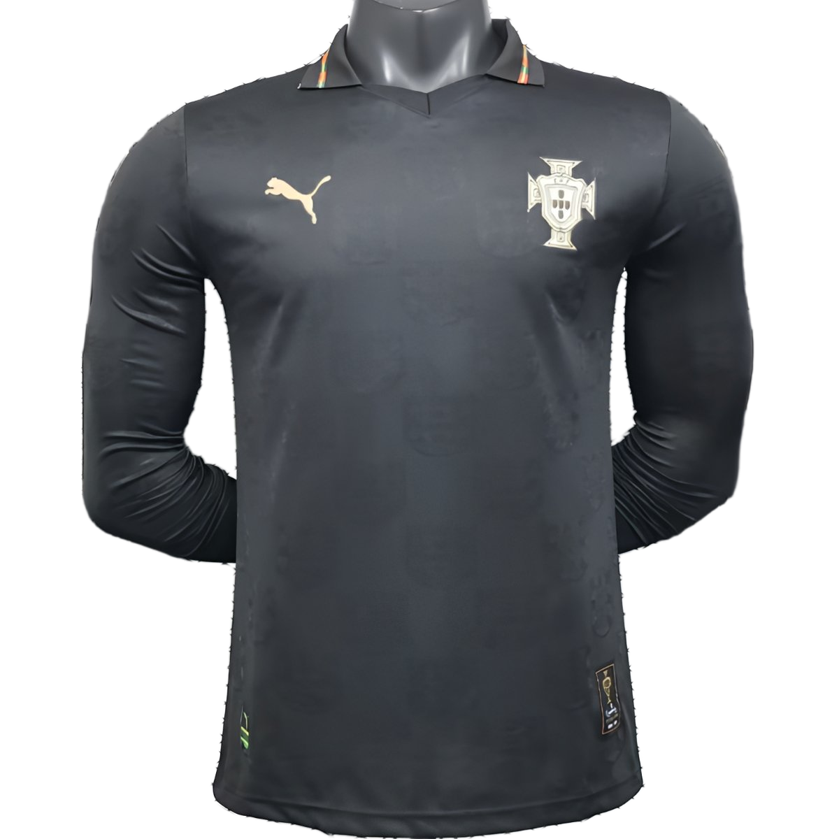 Portugal 2026 Goalkeeper Jersey – Player Version – Long Sleeve – Grey