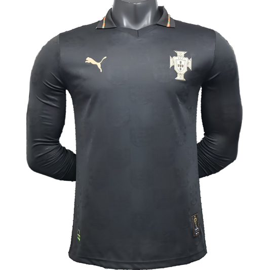 Portugal 2026 Goalkeeper Jersey – Player Version – Long Sleeve – Grey