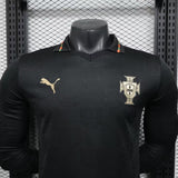 Portugal 2026 Goalkeeper Jersey – Player Version – Long Sleeve – Grey