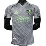 Club América 2025/26 Third Jersey – Player Version – Green/Gray